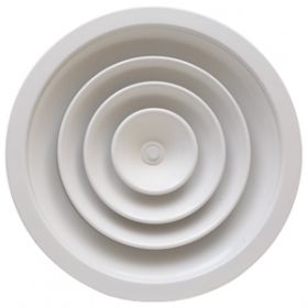 Anemostat circular pentru plafon fals, D300 mm