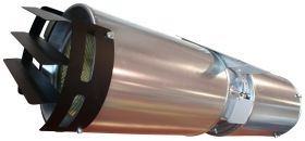 Ventilator axial de impuls pentru desfumare DYNAIR CC-JD HT 402/4/F-300